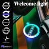 fhsxa1 2Pcs Car Lights Accessory LED Door Projector Ghost Shadow Welcome Lamp For Volvo XC90 V90 V60 XC60 V40 S80 S60 S90 C40 XC40 V70
