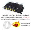 TKS Car Video Recording Automatic Video Signal or 4 or Mirrored Image SD Card Universal for Side Front Rear Split Display Recording 4-Split Splitter,