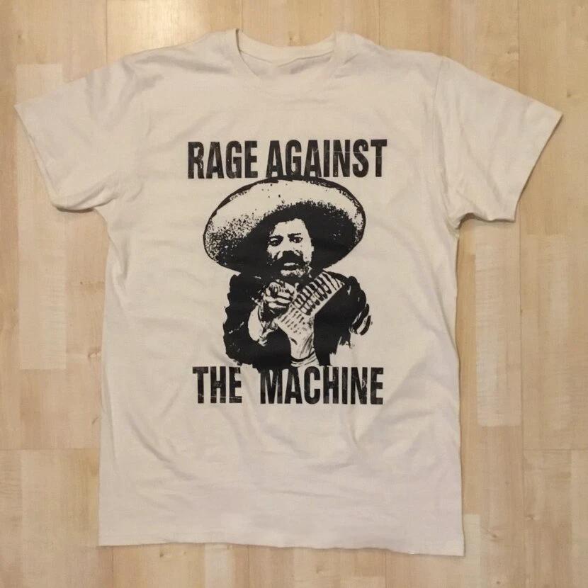 VTG Rage Against The Machine RATM Shirt Classic White Unisex M