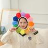 Halloween Software Sunflower Hood Hat, Plush Hood, Photo Props, Photo Props, Cartoon Hood
