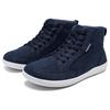 HOBIBEAR Scarpe Barefoot Mid-Top Unisex Ampia Scatola Dita Tela Sneakers Zero Drop Allacciatura Scarpe da Passeggio per Esterno