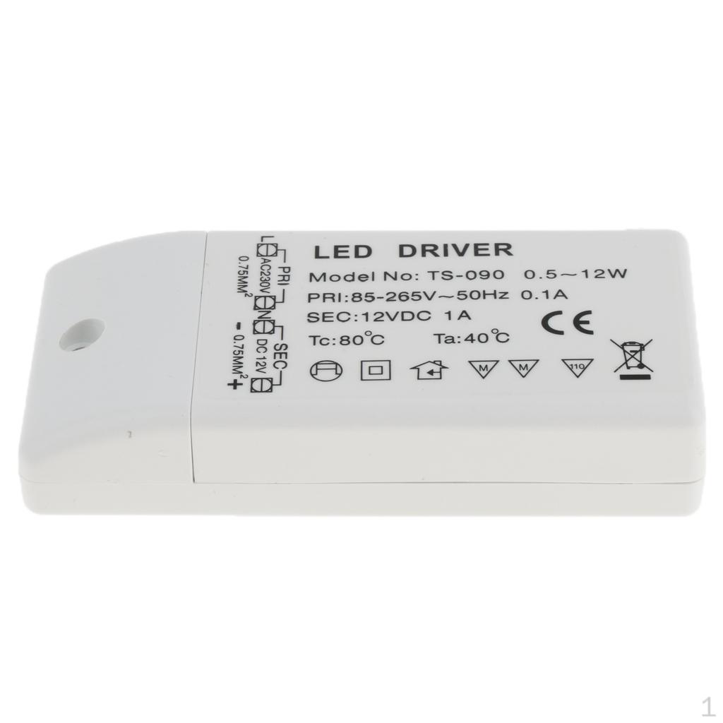 

Драйвер 12 Вт, электрический светодиодный драйвер - источник питания постоянного тока 12 В