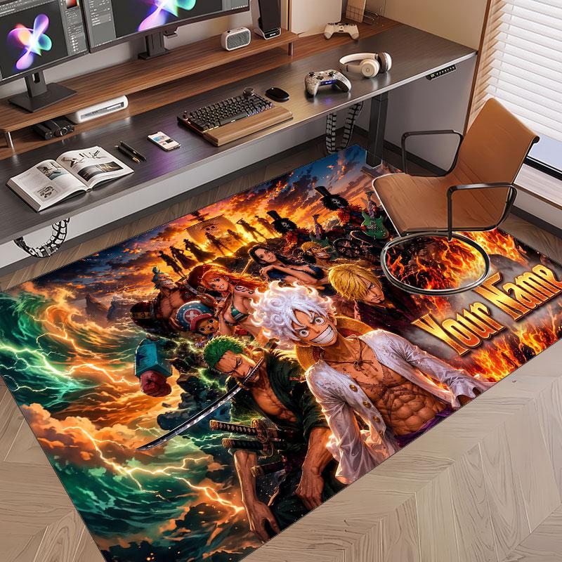 Custom Name Crystal Velvet Rug,One Piece Comfortable Anti Slip Floor Mat For Room Decoration