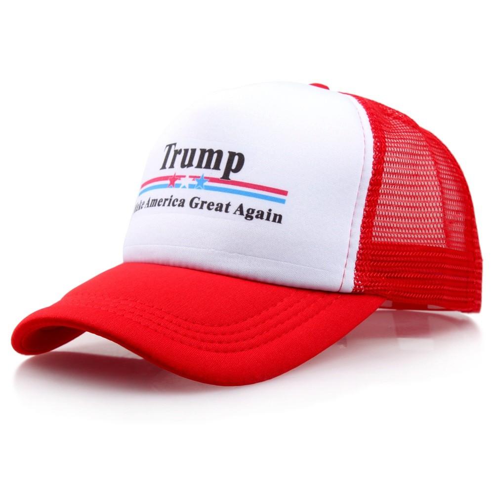 Printing Letter Hat Donald Trump Republican Adjustable Mesh Cap Fashion Gift