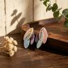 Hot-selling jellyfish enamel color stud earrings original design niche temperament versatile women's earrings
