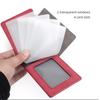 Volvo Car Driver's License Card Holder Suede Card Storage Bag For V60 V40 XC90 S60 C30 XC60 V50 V70 S90 Olestar AWD XC40 S80 V90