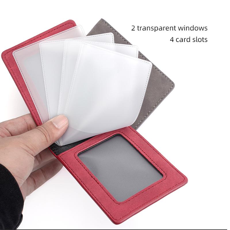 Volvo Car Driver's License Card Holder Suede Card Storage Bag For V60 V40 XC90 S60 C30 XC60 V50 V70 S90 Olestar AWD XC40 S80 V90