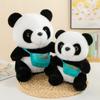 Cute Panda Plush Toy Doll Backpack Panda Animal Doll Children Pillow Grab Machine Doll Gift