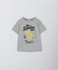 Peulloujin Sunday Graphic T-Shirt_2Color_Ffd2Ts003