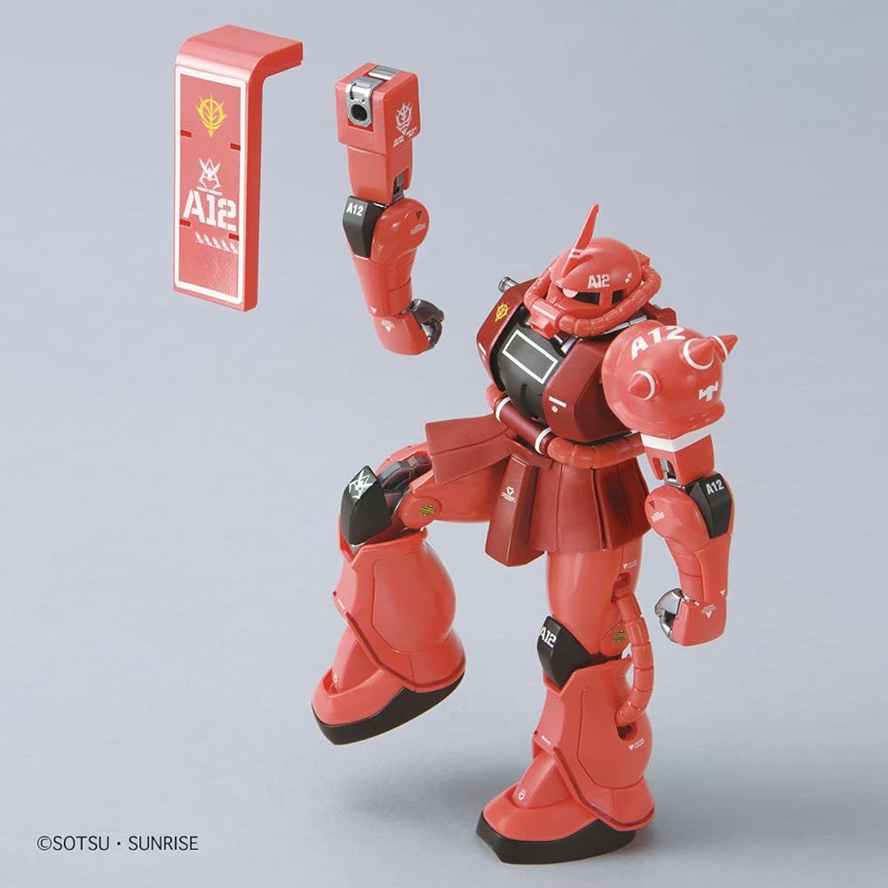 Bandai HG 1/144 Char's Zaku II 21st Century Real Type Version Model Kit Limited Edition