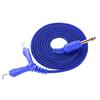 2m Tattoo Power Supply Silicone Clip Cord Tattoo Hook Line for Tattoo Machine (Black)