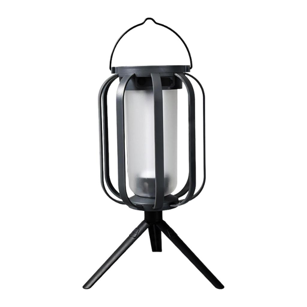 Solar Flameless , Solar Outdoor Light With Base, 4 Modes, With Tripod, Can Be Hung Or Placed,for Camping, Garden Decor