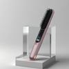 Mini Wireless Electric Hair Straightening Comb Negative Ion Straight Brush for Home Hotel Use Ceramic Handle Bristle for Cars