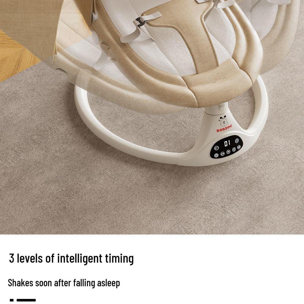 Bobodou Baby Electric Rocking Chair - Newborn Soothing Sleeper & Cradle Rocker