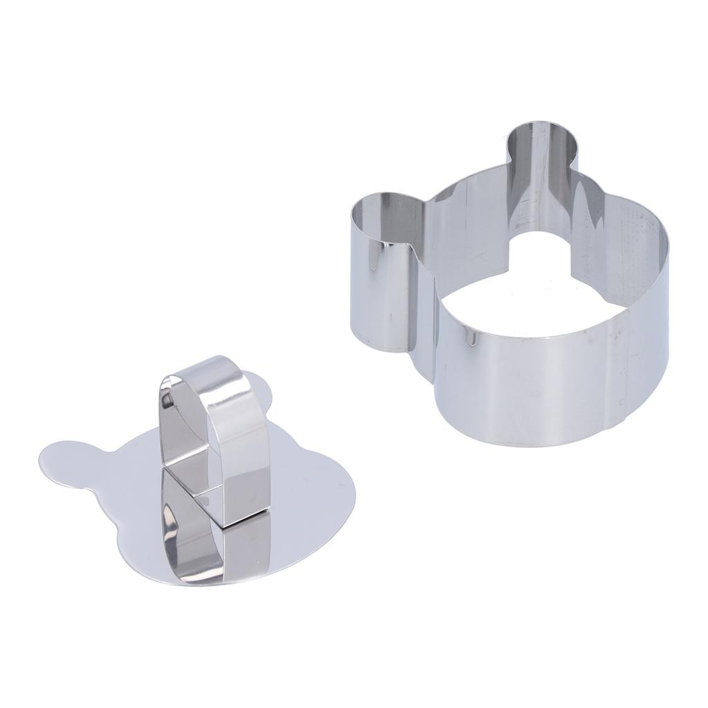 Cake Mousse Ring Mold Stainless Steel Dessert Rings Cake Cutter for Salads Pastries Baking Tool