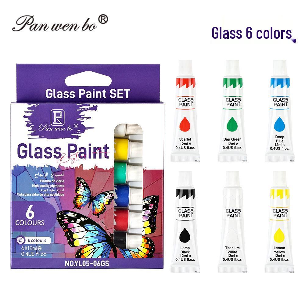25ml Acrylic Paint Set for Textiles, Glass, and Watercolor Art Projects