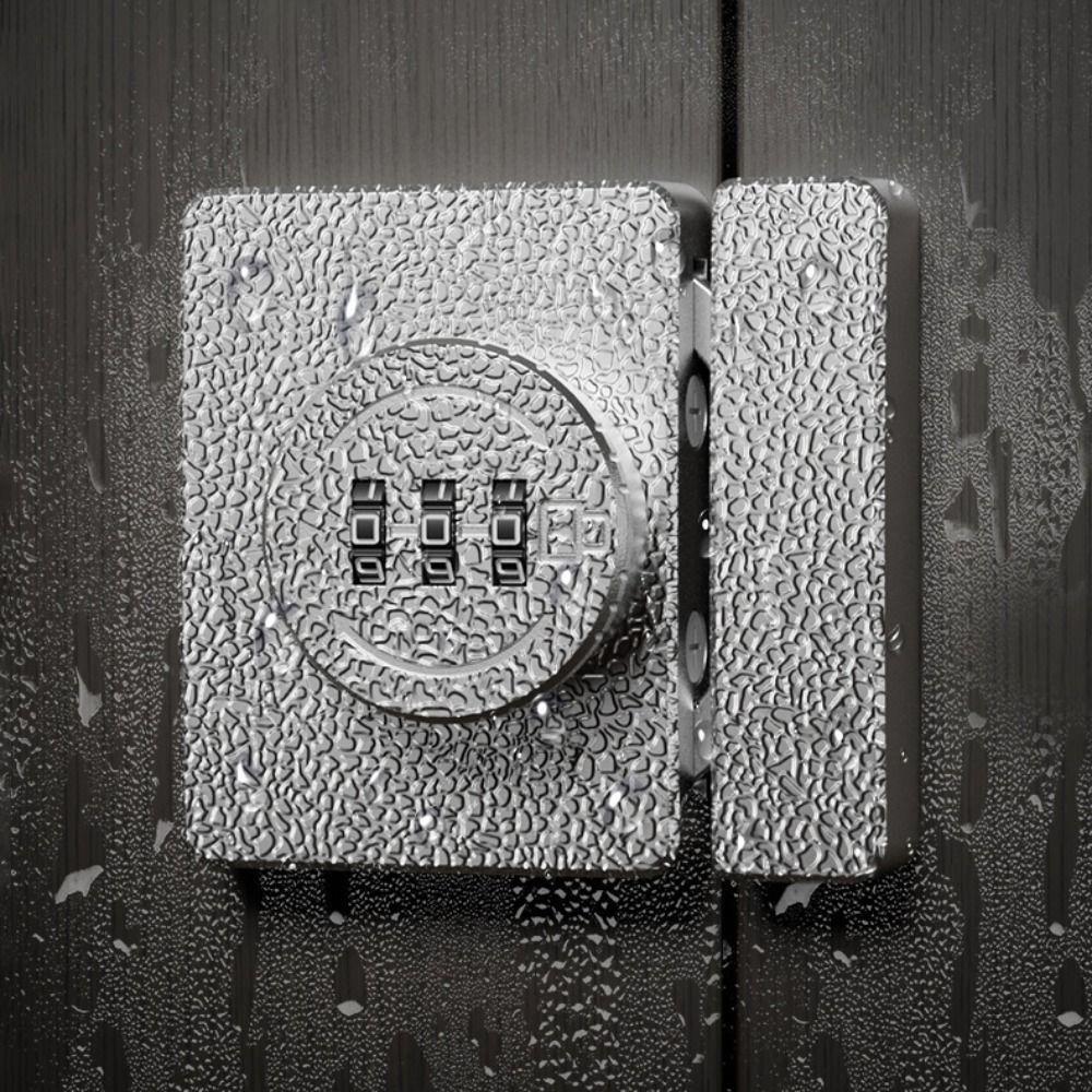 3-Digit Password Door Lock Glow-in-the-dark Combination Password Lock  Household