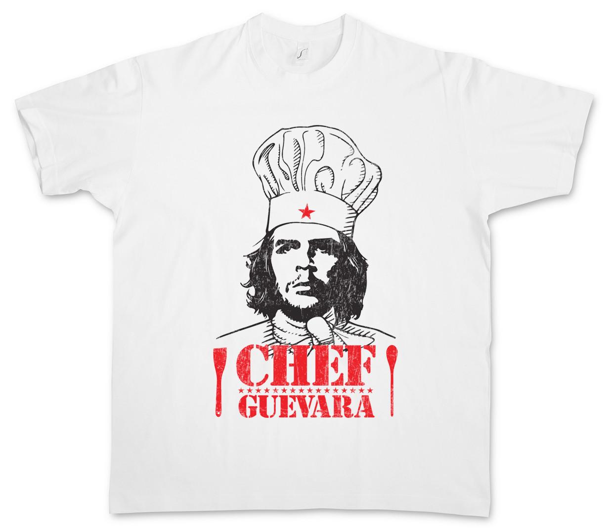 CHEF GUEVARA T-SHIRT Che Socialism Communism Fun Fidel Revolution Castro L
