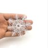 Removable Christmas Snowflake Window Stickers - Static Decals for Holiday Decoration