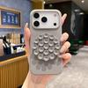 Liquid Silicone 16pro Mobile Phone Case Suction Cup Holder Iphone17 Mobile Phone Case Apple 17pro Portable Protective Case