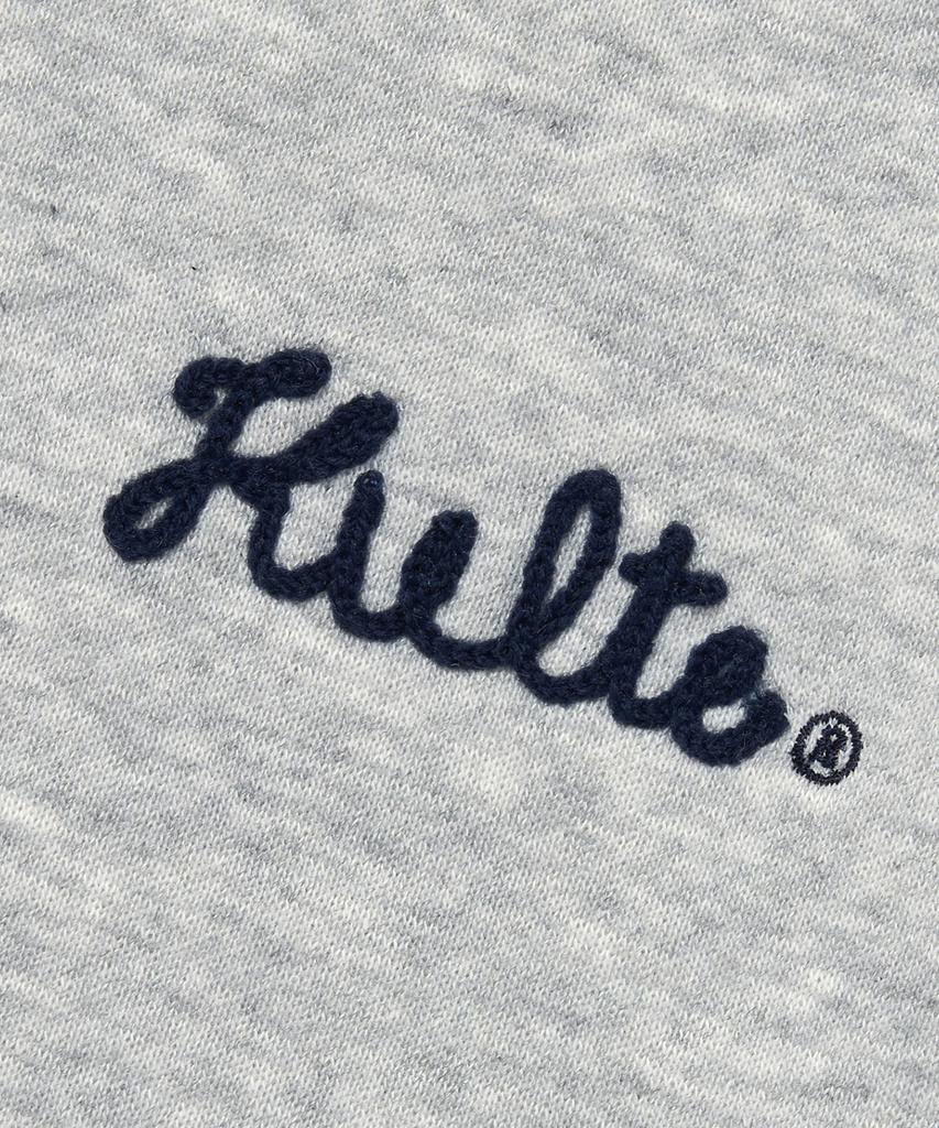 Kulte Script Chain Emb Hood Zip-UpM.Grey