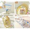Foldable Coil Spiral Toy Stretchable Pet Interactive Toy Creative Cat Coil Tunnel Toys