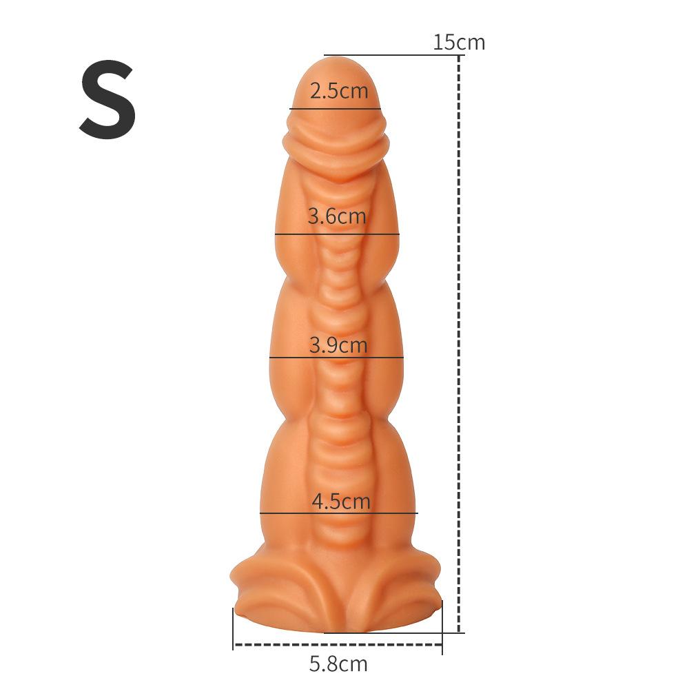 Extra Large Soft Anal Plug for Men - Stretching Fist Toy, Realistic Dildo, Prostate Massager, Safe Silicone SM Adult Sex Toy