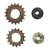 2 Stück Linksantrieb Fahrrad Freilauf Adapter Set Fahrrad Freilauf Adapter Set Fahrradzubehör