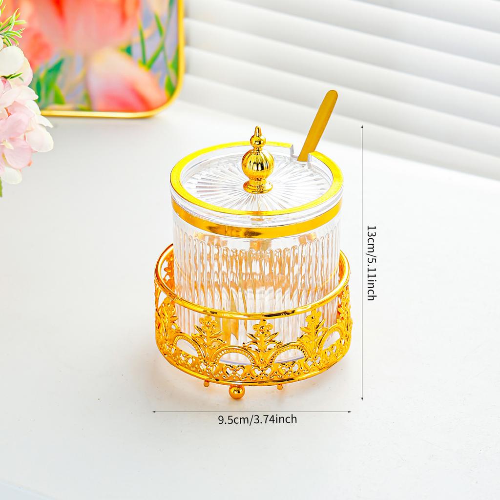 Seasoning Box Household Kitchen Light Luxury Seasoning Storage Box Desktop Seasoning Bottle Jar Sealing Seasoning Salt Jar Seasoning Jar