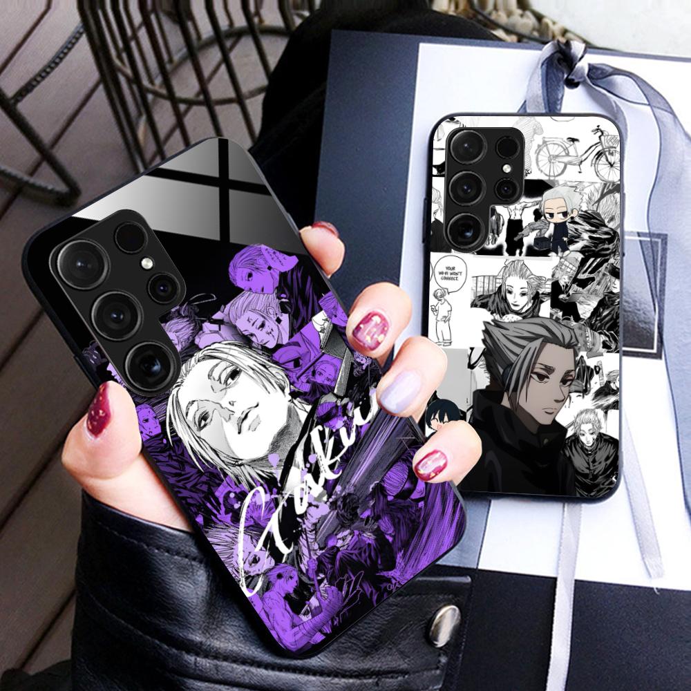 Sakamoto Days Gaku Phone Case for Samsung Galaxy A56 55 54 53 52 51 36 35 34 23 16 15 5G Glass Colorful Cover Pretty Cover
