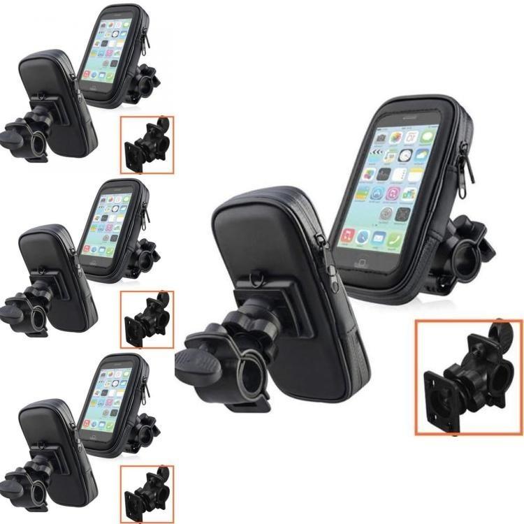 Custodia Borsa Impermeabile per Telefono di Qualità Premium per Bici Bicicletta Moto con Supporto Manubrio per Massima Protezione