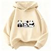 Cute Panda Hoodie Kids Children's Sweatshirt Animal Hoody for Boys Girls Autumn Winter Casual Pullover Hoodies