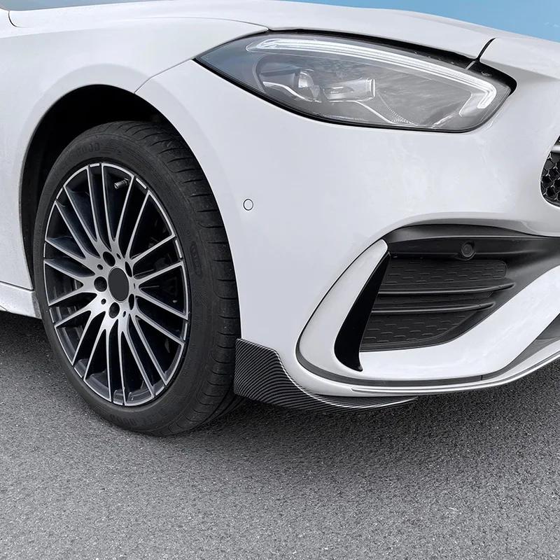 Front Bumper Lip Spoiler Splitters Diffuser For Mercedes-Benz C-Class W206  C200 C260 C43