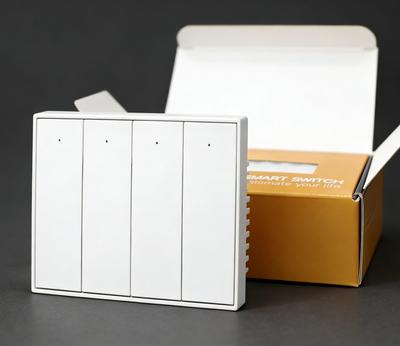 Ingle-channel WiFi Smart Switch, 2.4GHz, AC110-240V, 16A 1000W, App Control, Home Automation Compatible