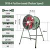 Silent Axial Exhaust Fan 220V/380V - Powerful Industrial Ventilation Blower