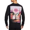 Nike Essentials Printed Long Sleeve Solid T-Shirt Men Tops IH4130-010