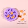 Mini Food Grade Silicone Mold Hamburger Cheese Bread Fries Shaped Diy Dropped Silicone Mold Handmade Decorating Jewelry Tool