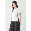 STUDIO TOMBOY BuTTon DeTail Ribbed ShorT Sleeve T shirT 9106222205ar