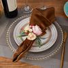 Set of 6 Spring Vine Design Napkin Holder Rings Multipurpose Napkin Rings for Banquets Gatherings or As Home Decoration