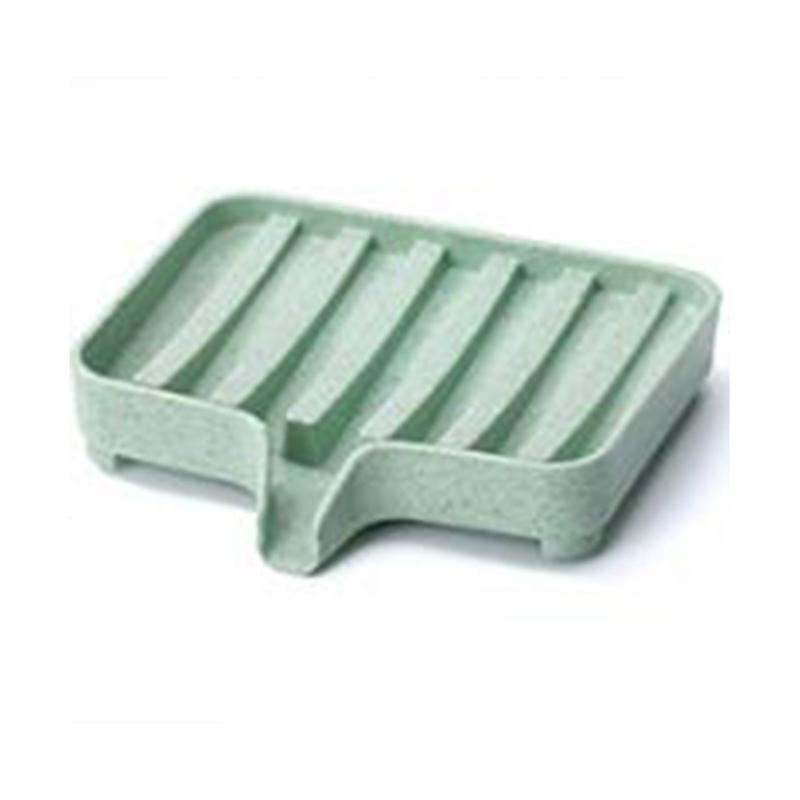 Soap Dish Bar Soap Holder Pack Bathroom Kitchen Anti-slip Dish Drainer Drying Rack Pack