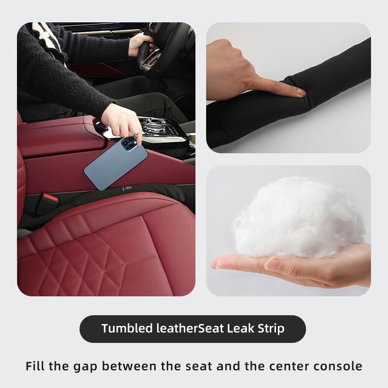 Car Seat Gap Filler Soft Padding Suede Leak Pads Plug Spacer For Mercedes Benz W202 W212 W126 W140 W168 W177 CLS GLE GLC GLS CLA