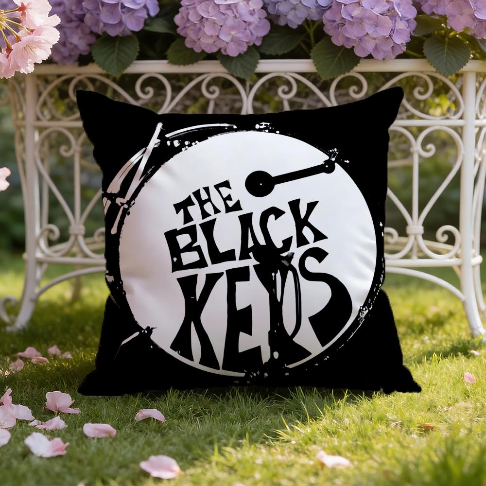 The Black Keys Band Cushion Cover Home & Car Dual-Scene Pillow Cover: Reversible for Premium Comfort
