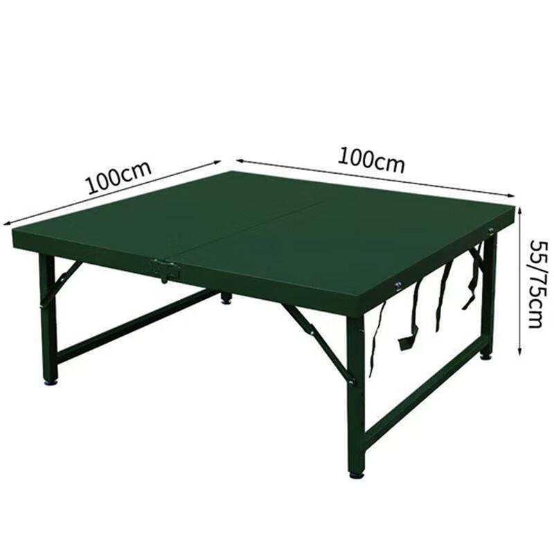 Eagle Armor 100x100cm Portable Folding Steel Outdoor Table
