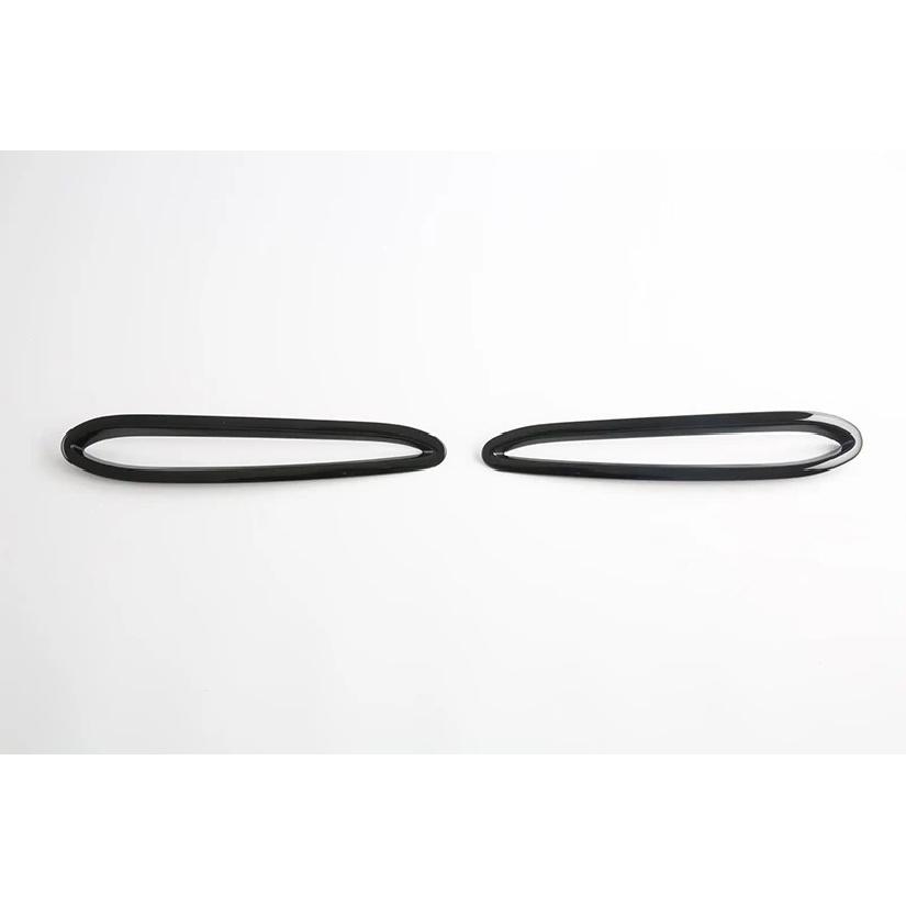 For Mercedes-Benz GLC-Class GLC200 220 250 300 350 2024 2025 2026 Rear Reflector Fog Light Lamp Cover Trim Bezel Frame Styling