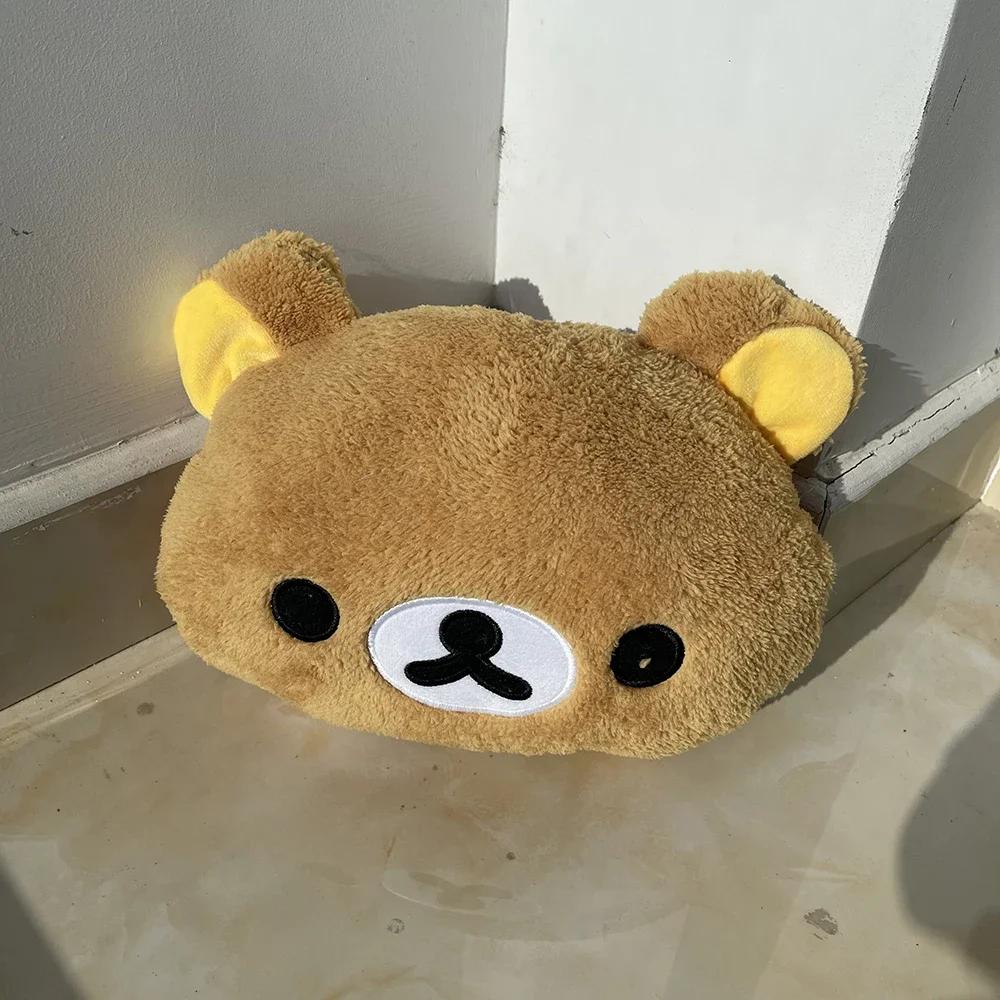 Cute Plush Warm Hand Pillow Cartoon Bear Peluche Stuffed Toy Soft Cushion Birthday Gift