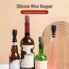 Silicone Wine & Champagne Leak-Proof Stopper for Fresh-Keeping