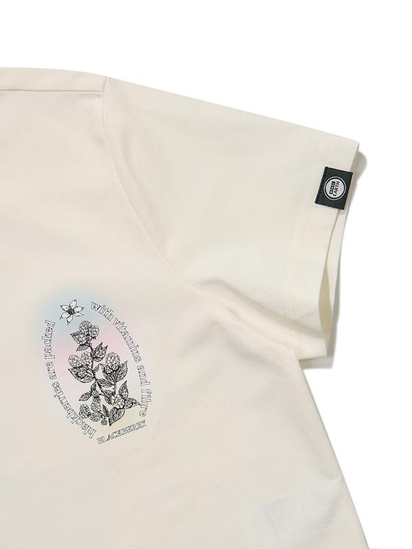 BBC EARTH Gradient Artwork Short Sleeve T-Shirt_Ivory