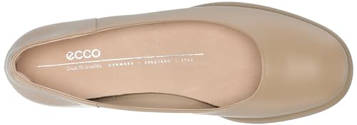 ECCO Genuine Leather Ballet Flats, Sculpted LX