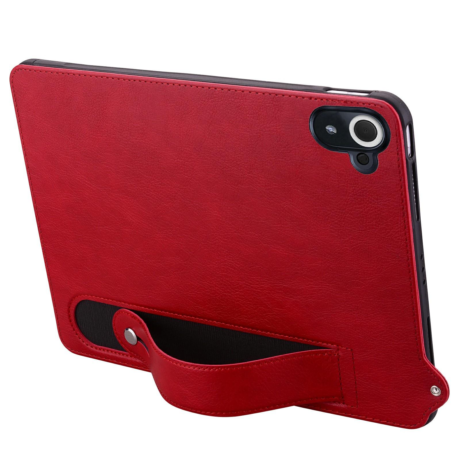 

For Xiaomi Redmi Pad 8.8 2025 Case Hand Strap Kickstand Leather Tablet Cover Blue