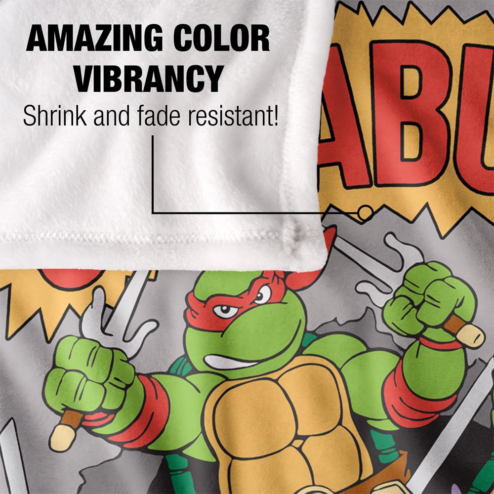 TMNT Cowabunga Dude Silky Supersoft Blanket